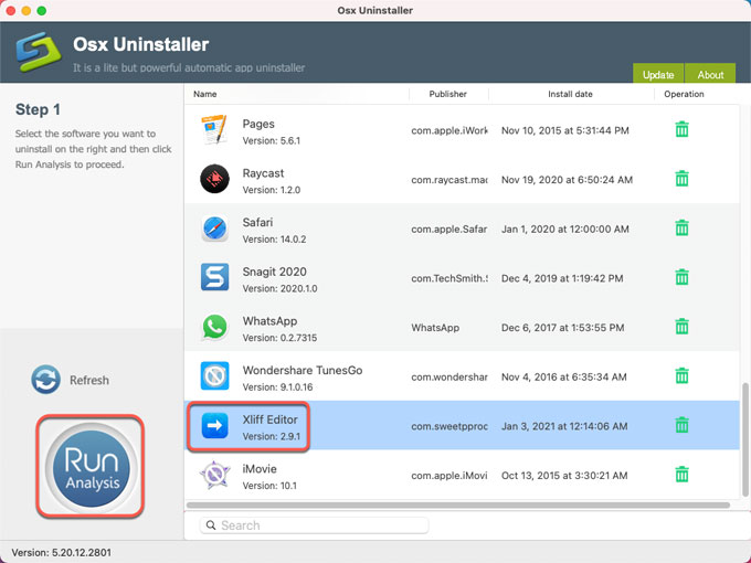 uninstall Xliff Editor