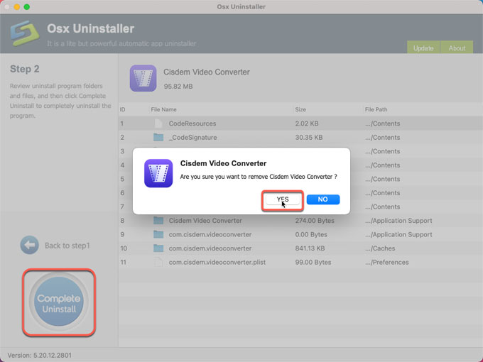 remove Cisdem Video Converter