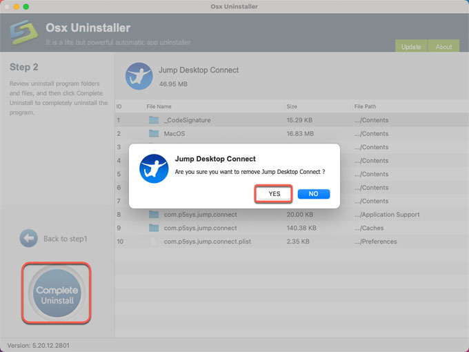 complete remove Jump Desktop