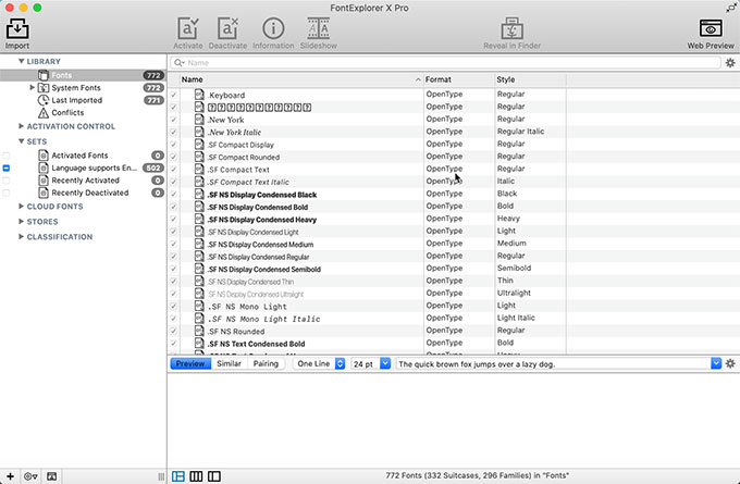 Uninstall FontExplorer X Pro