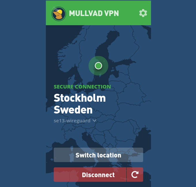 Uninstall Mullvad VPN
