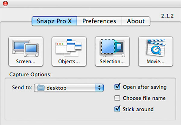 Uninstall Snapz Pro X