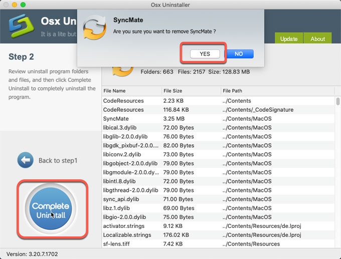 remove SyncMate leftovers