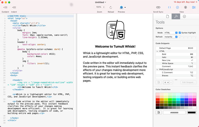 Uninstall Tumult Whisk