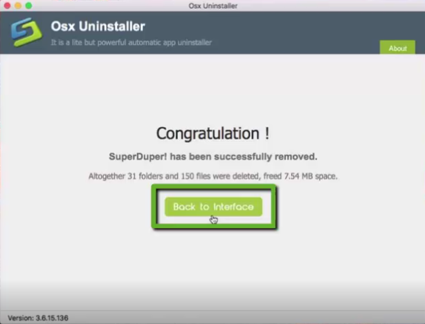 uninstall SuperDuper on Mac