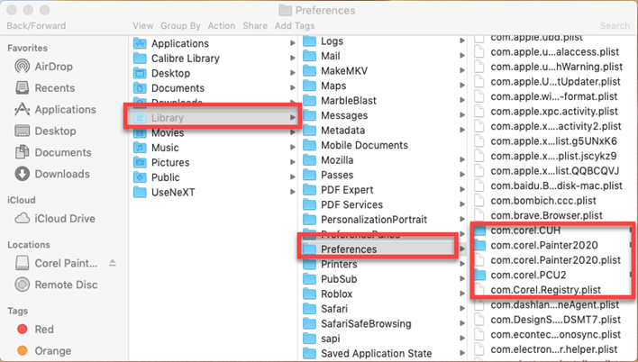 CorelPainter_preferences