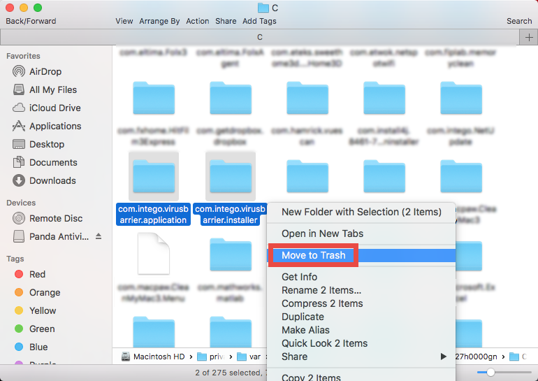 Delete Panda Antivirus for Mac leftovers (2)