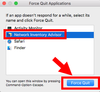 force quit