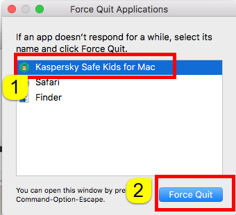 force quit