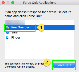 force quit