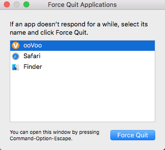 force quit