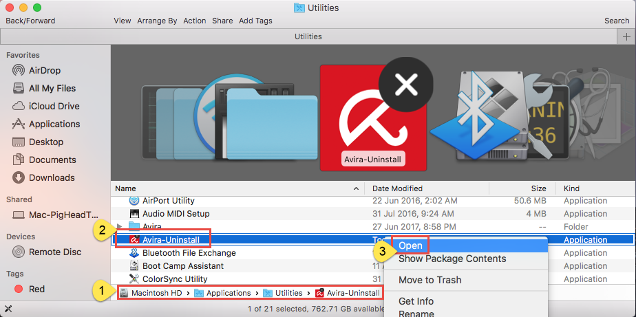How to uninstall Avira Free Antivirus for Mac - osxuninstaller (10)