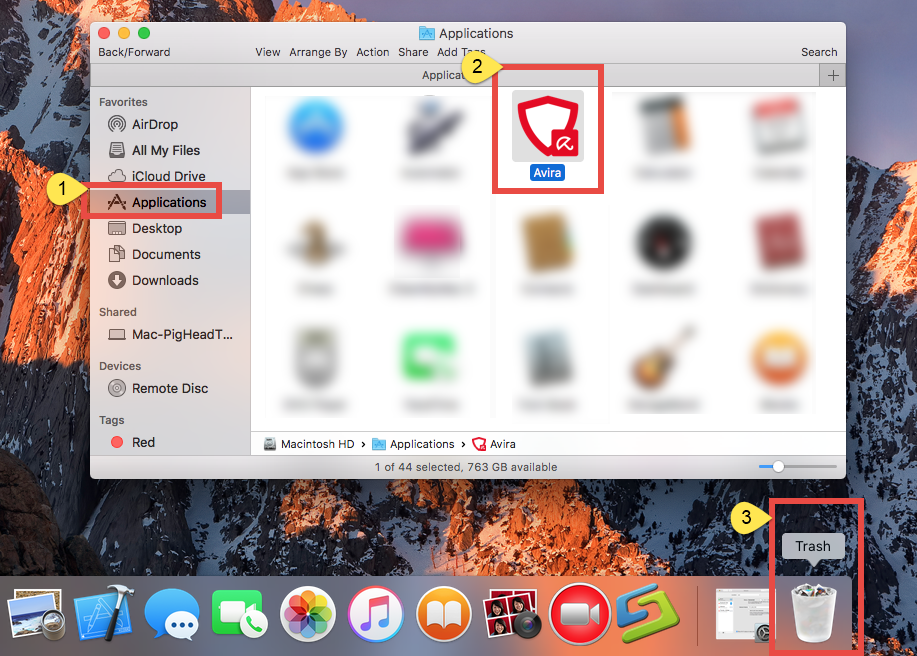 How to uninstall Avira Free Antivirus for Mac - osxuninstaller (2)