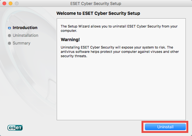 How to Uninstall ESET Cyber Security for Mac - osxuninstaller (12)
