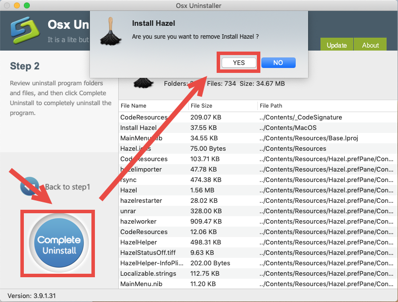 How to uninstall Hazel for Mac - Osx Uninstaller (2)