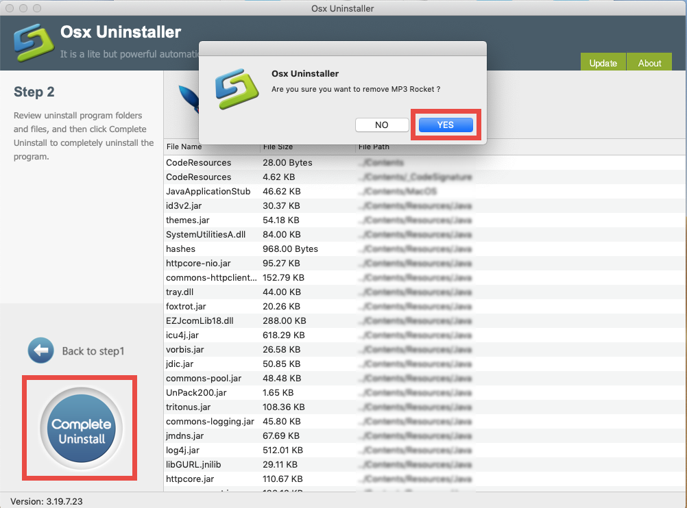 how to uninstall MP3 Rocket for mac - osx uninstaller (6)