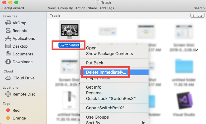 how to uninstall SwitchResX for Mac (5)