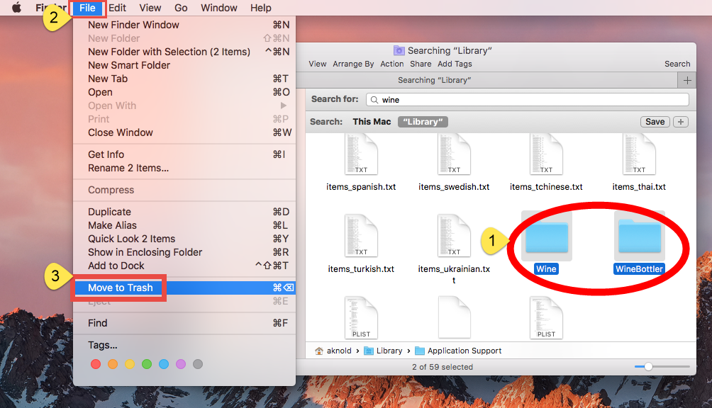 How to Uninstall Wine & WineBottler for Mac (3)