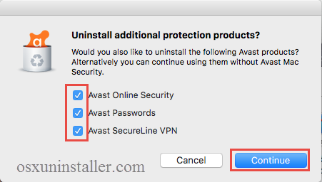 Uninstall Avast Mac Security - osxuninstaller (3)