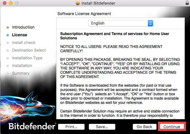Uninstall Bitdefender Antivirus for Mac (3)