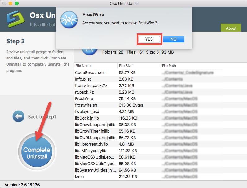 Uninstall FrostWire for Mac - osxuninstaller (10)