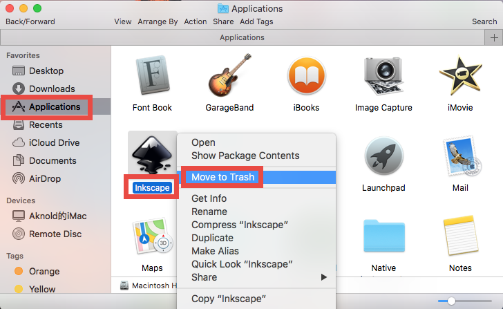 uninstall Inkscape for mac - osx uninstaller (11)