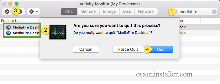 Uninstall MediaFire Desktop on Mac - Osx Uninstaller (2)