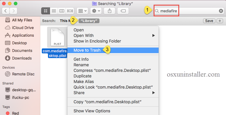 Uninstall MediaFire Desktop on Mac - Osx Uninstaller (8)