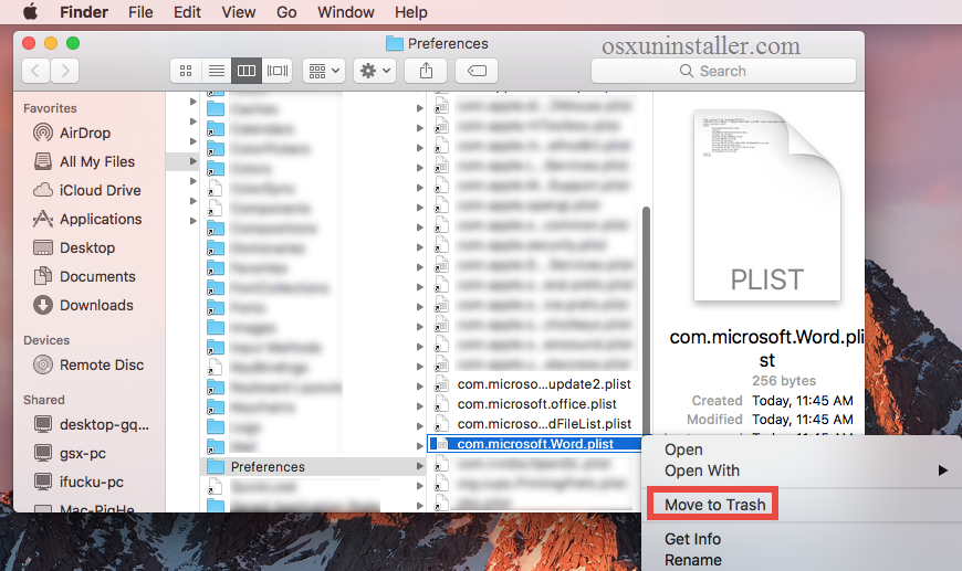 Uninstall Microsoft Word 2016 for Mac - Osx Uninstaller (6)