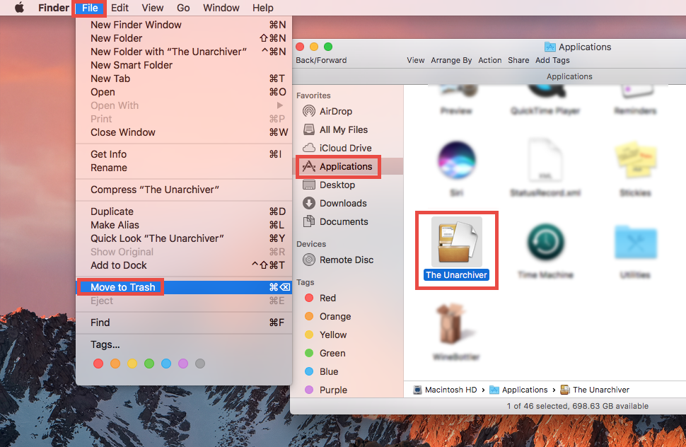uninstall The The Unarchiver for Mac - osxuninstaller (4)
