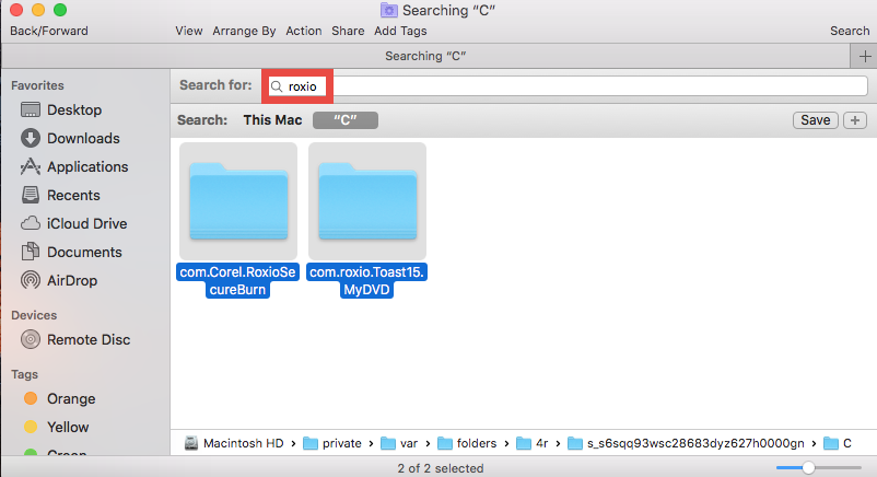 uninstall Toast Titanium for mac - osx uninstaller (10)