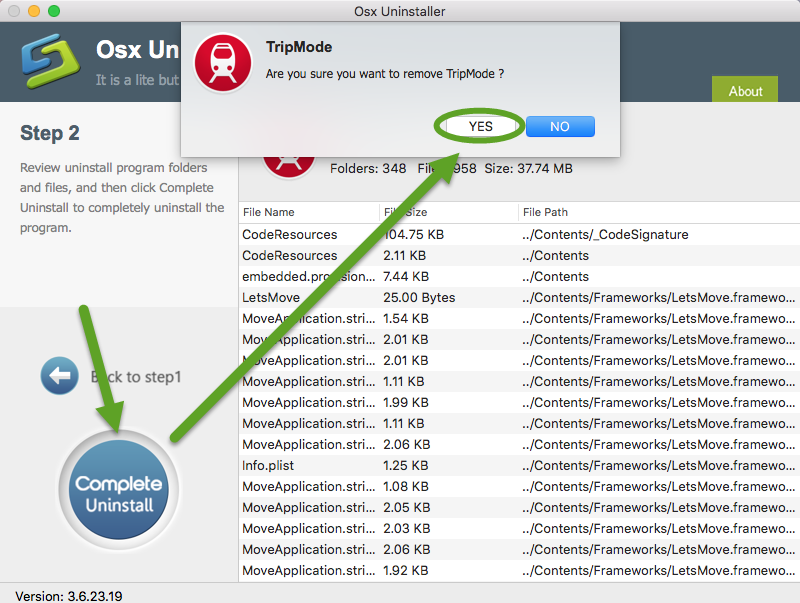 uninstall TripMode for mac - osx uninstaller (3)