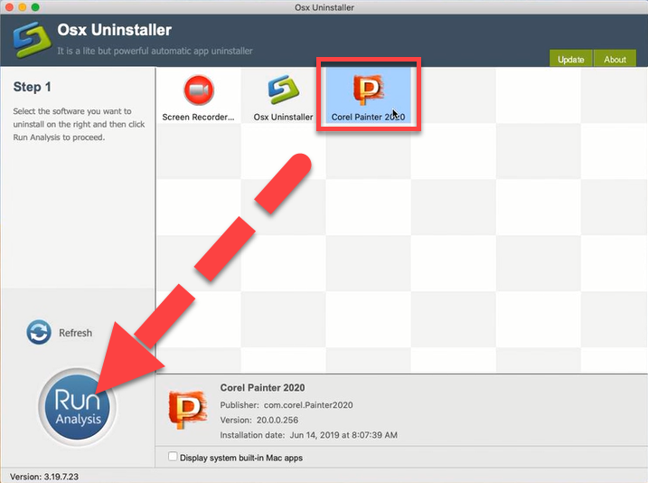 uninstall Corel Painter